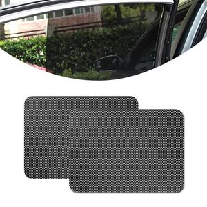 Car Sunshade 2pcs/set Styling Side Window Sunshades Electrostatic Sticker Sunscreen Film Stickers Cover Auto External Accessories