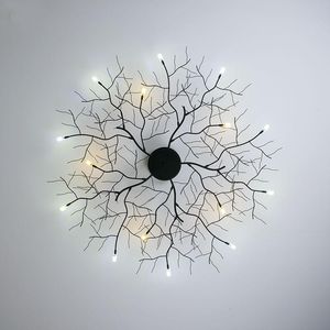 Luzes de teto iluminação de lustre de lâmpada LED moderna