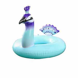 120cm Adlut inflatable swim pool mattress floating animal float raft kids giant floats water toy pvc peacock lounge swim pool raft row