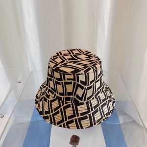 Capitões de balde de grife de gorjeta feminina para homens homens designers femininos Casquette Summer UNISSEX LETRAS Mens Bonnet Gorros