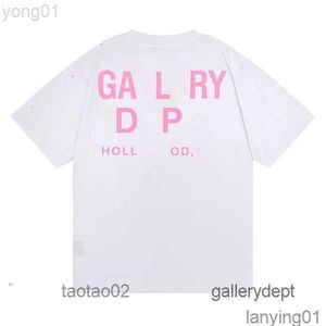 Men's T-shirts Summer Galleryes Dept Basic Letter Print Men and Women Lovers Street Hip Hop Personalized 5cwu1pki53jsg