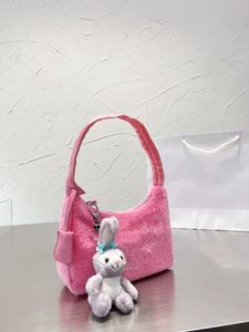 2023 Borsa a tracolla in peluche Borsa a tracolla di design Borsa di lusso di moda Borsa a tracolla da donna 3 colori comfort in tessuto per stili invernali