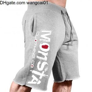 wangcai01 Men's Shorts Men's Summer Loose Cotton Print Casual Shorts Fitness Workout Gym Clothing Jogging Sweatshorts Knee ngth Plus Size Short Homme 0314H23