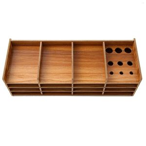 Paintings Diamond Painting Tool Wooden Storage Tray Embroidery Point DIY Multi-layer Rack Drilling Pen Organizer Box