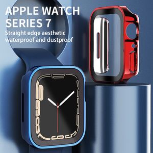 Waterproof Protector with Screen for Apple Watch Dropshipping Watch Case Replacement for Apple Watch 40mm 44mm