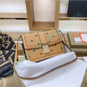 Toppkvalitetsdesigner Stamp Cross Body Bag Luxury Designer Classics Buckle Axles Bag Fashion Style Leather Axel Rem Handväskor Koppling Totes Hobo Purses