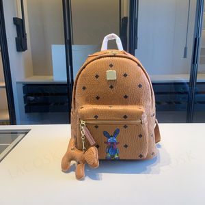 Designer ryggsäckar för män kvinnor mode väskor äkta läder resväska familj handväska ryggsäck med hundtillbehör