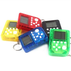 Yüksek kaliteli mini el tipi taşınabilir oyun oynatıcılar retro oyun kutusu anahtarlık 26 1 oyun denetleyicisi ev sahibi mini video oyun konsolu anahtar asılı oyuncak