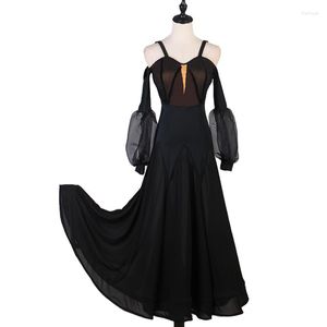 Scen Wear Standard Dance Dresses Waltz Dress for Ballroom Dancing Competition Rumba Costumes Ball Gown