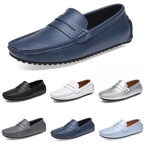 GAI sapatos casuais masculinos cor sólida preto branco respirável prateados taupe dlives cinzas profundos azul amarelo jogging andando baixo macio multi tênis masculino ao ar livre treinador GAI