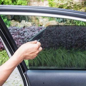 Car Sunshade PVC Side Window Shield Stickers DIY Sun Shades Film Protection Cover Automobiles Accessories