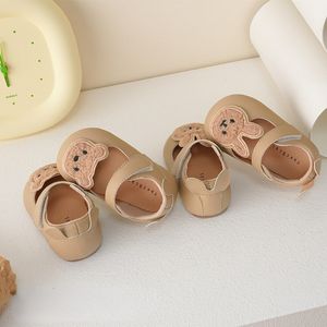 First Walkers Toddler Kids Shoes Retro Cute Bear Rabbit Baby First Walker Spring Autumn Boys and Girls Baby Walking Shoes 230314