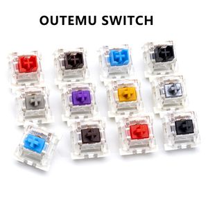 OUTEMU -switch för mekaniska tangentbordsbrytare 3Pin Clicky Linear Tactile Silent Switchs RGB Gaming Compatible Cherry MX