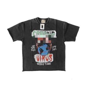 Top Edition Galleryse Depts T-Shirts Galleryes Short Sleeve ist die richtige Version, um Old American Style Vintage High Street Tide Us06 zu waschen