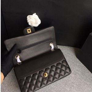 10A Hochwertige Luxus-Designer-Schulterhandtasche, Einkaufstasche, hochwertige Designer-Damen-Umhängetaschen, hochwertige klassische Kaviar-Klappentasche, 25 cm, 30 cm, mit Box