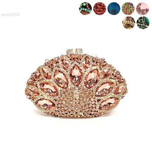 Evening Bags Women evening party handbag diamonds crystal clutch luxury bridal wedding party wallet purses handbag crystal purses