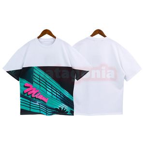 New Fashion Mens Summer T Shirt Womens Digital Print Tees Lovers Hip Hop Clothing Size S-XL