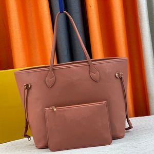 Damenhandtasche, modische Tasche, klassisches, farbig bedrucktes Logo-Design, Tragetasche mit Seriennummer