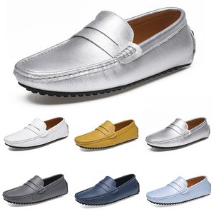 män casual skor solid färg svarta vita andningsbara silver taupe dlives djupa gråa blå gul jogging promenader låga mjuka multi mens sneaker utomhus tränare