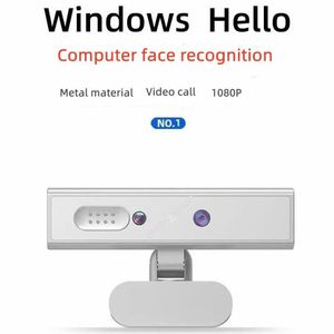 Windows Hello Camera Face Recognition Logga in 1080p Video Call Inga drivrutiner krävs LAPTOP DESKTOP Datorkamera för Windows11/10