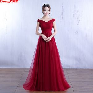 Partykleider DongCMY Elegante, schulterfreie Partykleider, formelles Kleid, lang, groß, Kleider für die Brautmutter, Damen-Hochzeitskleid in Übergröße, 230314