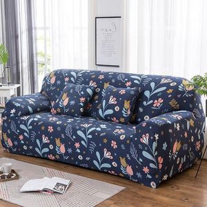 Stuhlhussen 50 Spandex-Sofabezug Tight Wrap All-Inclusive-Couch für Wohnzimmer-Sectional-Love-Seat-Terrassenmöbel