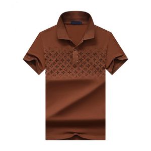 2023 Großhandel Herren Polos Markenkleidung Luxus Designer Herren Polos Shirts Männer Casual Print Stickerei T-shirt High Street Herren T-Shirt M-3XL