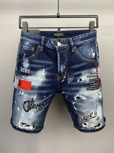 DSQ Fantom Kaplumbağa Kot Penerler Jean Mens Lüks Tasarımcı Sıska Yırtık Serin Adam Nedensel Delik Denim Moda Markası Fit kot Pantolon 5149