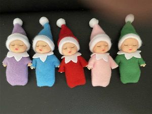 Baby New Design Design Sleeping Elf Doll com chupeta Mini -Toy Toy Elefs Dolls Bicro