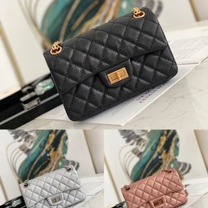 Designer Flap 10A Mirror Quality Chain Bag 20CM Luxuries Calfskin MINI HANDBAG with Box C289