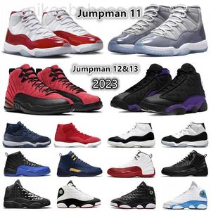 Jumpman 11 12 13 Mens Basketball Shoes Cool Grey Cherry DMP Concord 72-10 Space Jam taxi Royalty Retro Houndstooth Starfish 11s 12s 13s men