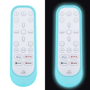 Silikontäckningsfodral för PS5 -spelkonsol Remote Control stötsäker skyddsskydd Skin Fullskyddsskalfodral för PS5