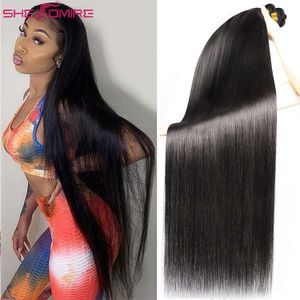 Lace Wigs Bone Straight Human Hair Bundles SheAdmire 32 34 36 38 40Inch 1 3 4 Pcs Deals Sale For Black Women Brazilian Remy 230314