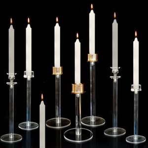 decoration new wedding props and transparent acrylic candlestick home wedding hotel birthday party atmosphere furnishing articles imake656