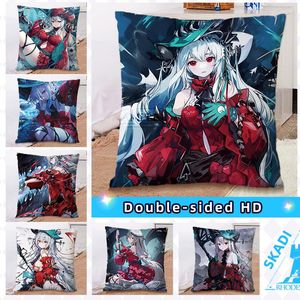 Kudde ArtNights Anime Pillow Case Skadi Home Decorative Pillows Cushion