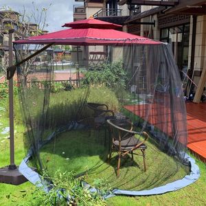 Палатки и укрытия на открытом воздухе комары сетевые патио зонтик сетка сетка беседка, устойчивый