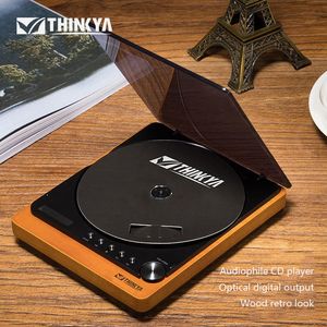 CDプレーヤーレトロクラシックHifiオーディオフィルBluetooth CD Music Portable Home Vintage Audio Optical Output Losslessオーディオ愛好家