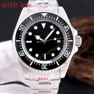 relógio masculino de alta qualidade, clássico, relógio de designer de luxo, relógio mecânico automático, pulseira de aço inoxidável de 44 mm, à prova d'água, vidro de safira, relógio masculino de negócios