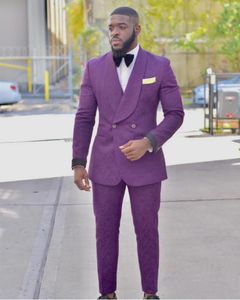 Мужские костюмы Blazers Purple Men Shab