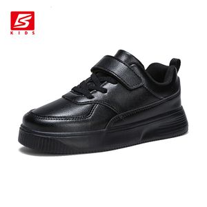 Sneakers dzieci oryginalne skórzane buty swobodne oddychające chłopcy i dziewczęta płaskie sneaker moda dla dzieci do biegania butów 230313