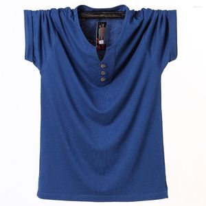 Мужские футболки T 85 Man's Summer Cotton Cotton Cold Shirts Tops Tee Fore-рукав футболка плюс размер 6xl 7xl 8xl Fitness Clothing ZZ172