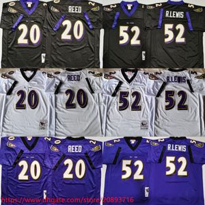 NCAA Vintage 75th Retro College Football Jerseys Stitched Purple White Black Jersey