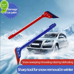 New Car Ice Scraper Snow Shovel Cleaning Tool Windshield Ice Breaker Quick Clean Glass Brush Snow Remover Car Accessor Ice Removal