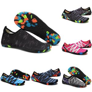 Wasserschuhe Damen Herren Schuhe rutschfest Strand Gelb Orange Rot Schwarz Schwimmen Tauchen Outdoor Barfuß Schnelltrocknend Größe EUR 36-45