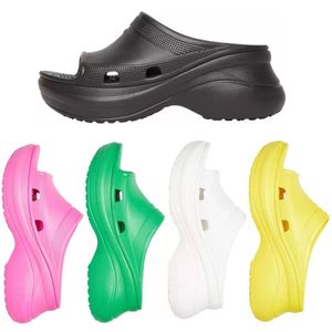 Designer Kvinnor Luxury Sandal Track Sandaler Gummi Vattentät bild för kvinnor Turistkrok Madame Pool Mögel Stängd Slip On Flip Flops Footwear Shoes Storlek 35-42