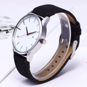 Casual Mens Watches Leather Strap Sports Wristwatches Birthday Gifts for Boys Montres de luxe
