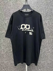 Männer Frauen T-Shirt BB neue High Street T-Shirt Mode Crew Neck Kurzarm 4 Stile schwarz weiß rosa graue Buchstaben bedruckte Kleidung atmungsaktiv