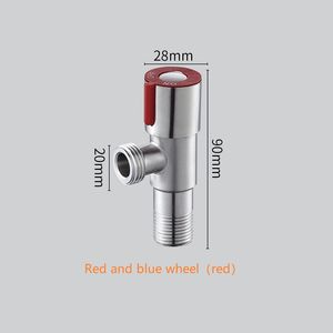 304 stainless steel Angle valve water heater full copper thickened Angle valve 4 points DN15 water stop valve copper spool
