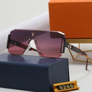 ファッションルートップクールなサングラスデザイナーLuxurys Sunglasses for Women Mens Classic Sunglass LetterLレディースオリジナルボックス付き偏光アイウェアアイグラス