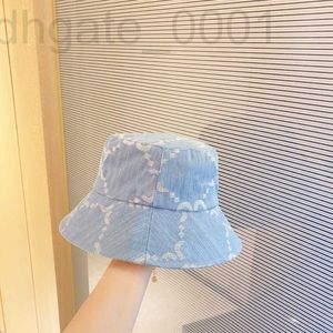 Stingy Brim Hats Designer Cowboy Blue Bucket Hat New Women Mens Casquette Summer Small Brimmed Cap Sports Baseball Fisherman D2211027F K48C